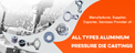 All Types Aluminium Pressure Die Castings